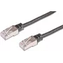 Wirewin PKW-OUT-K5E 5.0 Cat5e F/UTP sieťový patch kábel, 5 m, čierny