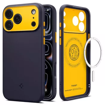 Spigen Nano Pop Mag MagSafe puzdro pre iPhone 18 Pro / 17 Pro - Blueberry Navy