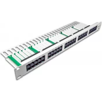 Wirewin 50-portový ISDN panel, 1U, svetlosivý patch panel (PANEL TEL 50)