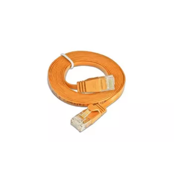 Wirewin Triotronik PKW-SLIM-KAT6 3.0 OR Cat6 U/UTP Slim Ethernet patch kábel, RJ-45 konektor samec na samec, 3m, oranžový