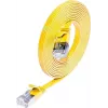 Wirewin Cat.6 SLIM patch kábel, STP(PIMF), 0,75 m, žltý (PKW-STP-SLIM-KAT6 0.75 GE)