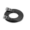 Wirewin Triotronik PKW-STP-SLIM-KAT6 1.0 SW Cat6 U/FTP Slim Ethernet patch kábel, 1 m, čierny
