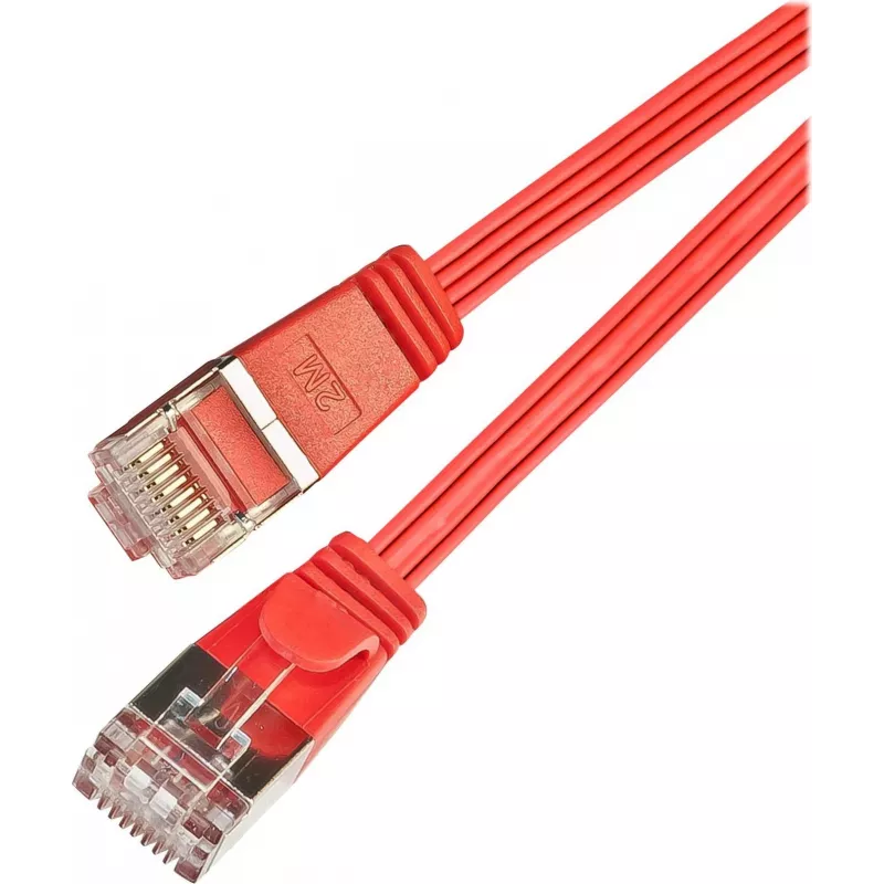 Wirewin SLIM STP patch kábel červený 25 m Cat6 S/UTP (PKW-STP-SLIM-KAT6 25.0 RT)