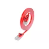 Wirewin Cat.6 Slim Ethernet patch kábel U/UTP 0,5 m červený PKW-SLIM-KAT6 0.5 RT