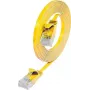 Wirewin SLIM patch kábel U/UTP Cat6 žltý 0,75 m PKW-SLIM-KAT6 0.75 GE