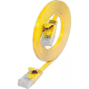 Wirewin Cat.6 SLIM patch kábel U/UTP 1,5 m žltý PKW-SLIM-KAT6 1.5 GE