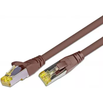Wirewin Cat6a S/FTP sieťový kábel, 70m, hnedý, RJ45, 10Gbps, 500MHz, PIMF PKW-PIMF-KAT6 70.0 BR