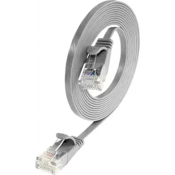 Wirewin SLIM patch kábel UTP sieťový kábel sivý 15 m Cat6 U/UTP (PKW-SLIM-KAT6 15.0)