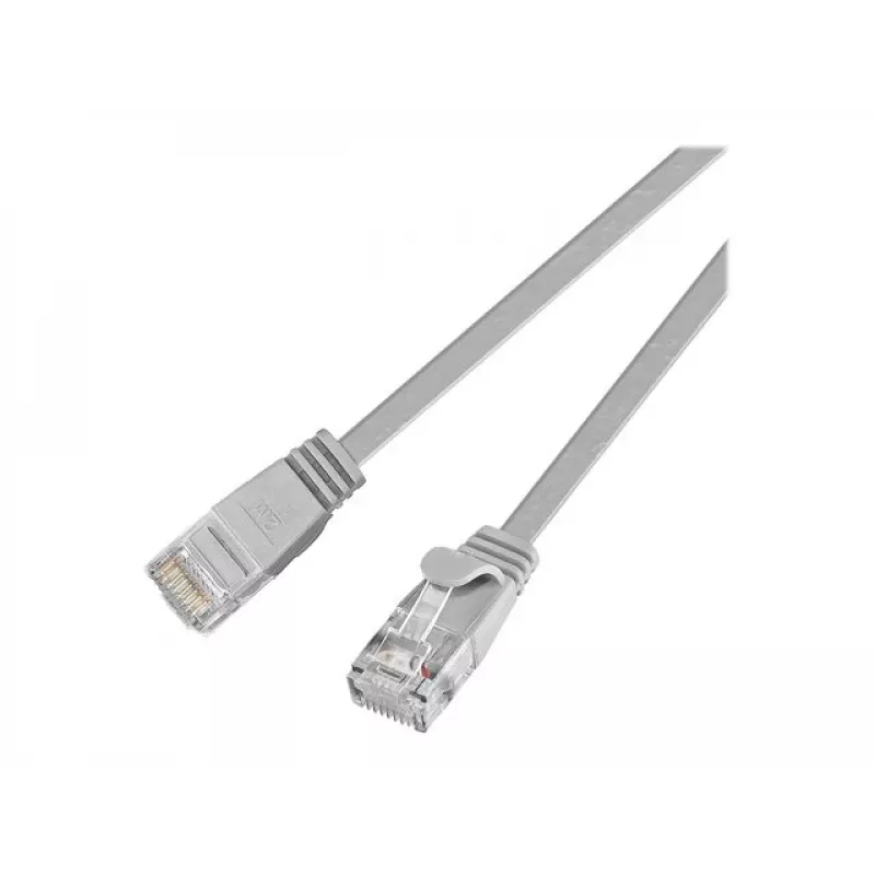 Wirewin SLIM patch kábel UTP sieťový kábel sivý 15 m Cat6 U/UTP (PKW-SLIM-KAT6 15.0)