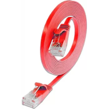 Wirewin Cat.6 Slim patch kábel U/UTP 0,15 m červený PKW-SLIM-KAT6 0.15 RT