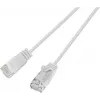 Wirewin SLIM UL6 1.5 WS - Cat.6 Slim-Light patch kábel, U/UTP, 1,5 m, biela (PKW-LIGHT-K6 1.5 WS)