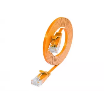 Wirewin SLIM U6 5 OR - Cat.6 Slim patch kábel, U/UTP, 5,0 m, oranžový PKW-SLIM-KAT6 5.0 OR