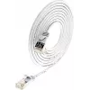 Wirewin SLIM SL6 015 WS - Cat.6 Slim-Light kábel, U/FTP, 0,15 m, biely (PKW-LIGHT-STP-K6 0.15 WS)