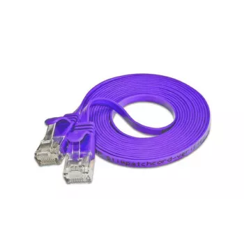 Wirewin SLIM patch kábel U/UTP Cat6 0,75 m fialový PKW-SLIM-KAT6 0.75 VT