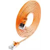 Wirewin Triotronik PKW-LIGHT-STP-K6 10.0 OR Cat6 F/FTP patch kábel, RJ45 konektor samec na konektor samec, 10 m, oranžový