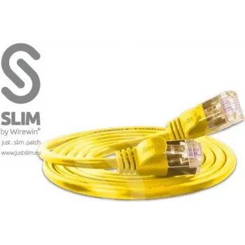 Wirewin Triotronik F/UTP Cat6 5 m sivý Ethernet patch kábel RJ45 na RJ45, Gigabit 1000 Mbps, Foiled Twisted Pair PKW-LIGHT-STP-K6 5.0 GE