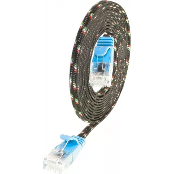Wirewin PKW-TOUGH-K6 1.0 BL - Cat.6 Slim Tough Ethernet patch kábel, U/UTP, 1 m, modrá