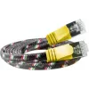 Wirewin Triotronik Cat6 1m žltý U/FTP STP RJ45 patch kábel PKW-TOUGH-STP-K6 1.0 GE
