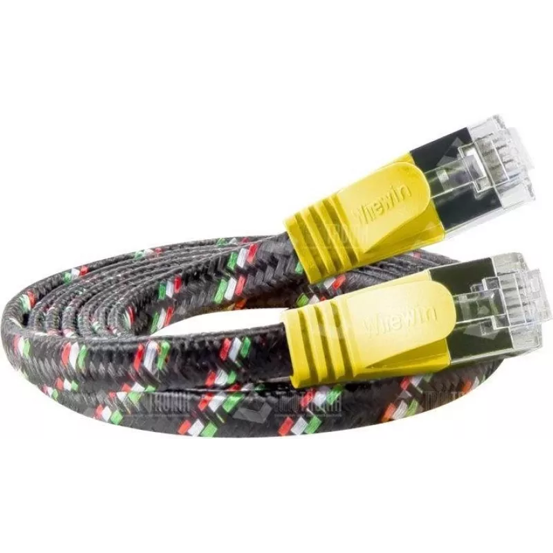 Wirewin Triotronik Cat6 1m žltý U/FTP STP RJ45 patch kábel PKW-TOUGH-STP-K6 1.0 GE