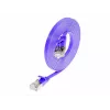 Wirewin Triotronik Cat6 U/FTP Slim Ethernet patch kábel, 3 m, RJ-45 konektor samec na samec, meď, fialová PKW-STP-SLIM-KAT6 3.0 VT