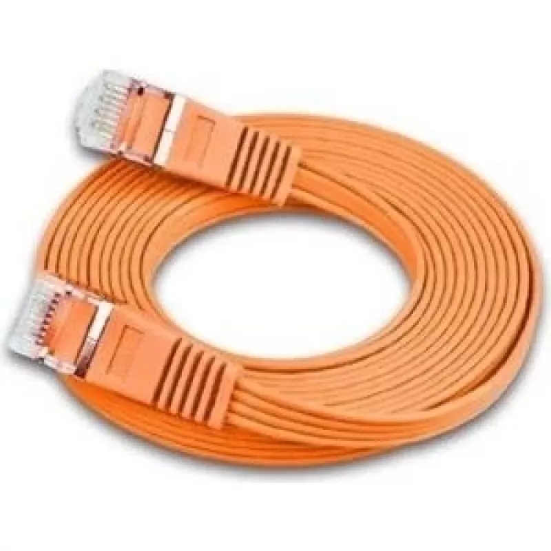 Wirewin Triotronik 0,15m Cat6 U/FTP patch kábel, RJ-45 na RJ-45, oranžová PKW-STP-SLIM-KAT6 0.15 OR