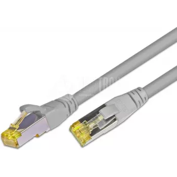 Wirewin Cat.6A S/FTP patch kábel, RJ45, 0,5m, sivý PKW-PIMF-KAT6A 0.5