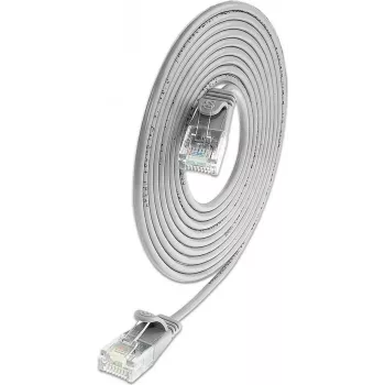 Wirewin Triotronik U/UTP Cat6 patch kábel 1m RJ45 konektor samec na samec Gigabit Ethernet (PKW-LIGHT-K6 1.0)