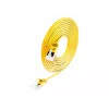 Wirewin Slim Round U/FTP Cat 6a patch kábel, 7,0 m, žltá, PoE, 10 Gbps PKW-LIGHT-STP-K6A 7.0 GE