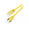 Wirewin Slim Round U/FTP Cat 6a patch kábel, 7,0 m, žltá, PoE, 10 Gbps PKW-LIGHT-STP-K6A 7.0 GE
