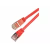 Wirewin SLIM S6 1.5 RT - Cat.6 SLIM patch kábel, STP (PIMF), 1,5 m, červená PKW-STP-SLIM-KAT6 1.5 RT