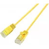 Wirewin PKW-LIGHT-K6 1.5 GE - Cat.6 Slim-Light patch kábel, U/UTP, 1,5 m, žltá