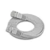 Wirewin Triotronik Cat 6 10m RJ-45 konektor samec/samec U/FTP (STP) sivá Slim patch kábel PKW-STP-SLIM-KAT6 10.0