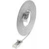 Wirewin SLIM UL6 10 GR - Cat.6 SLIM-Light patch kábel, U/UTP, 10 m, sivá (PKW-LIGHT-K6 10.0)