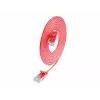 Wirewin SLIM UL6 10 RT - Cat.6 Slim-Light patch kábel, U/UTP, 10 m, červená PKW-LIGHT-K6 10.0 RT