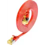 Wirewin Cat6a U/FTP Slim Ethernet patch kábel, RJ45, červená, 2m PKW-STP-SLIM-K6A 2.0 RT