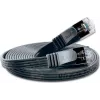 Wirewin Triotronik PKW-STP-SLIM-KAT6 2.0 SW - 2m Cat6 U/FTP Slim Ethernet patch kábel, RJ45 konektor samec na samec, čierna