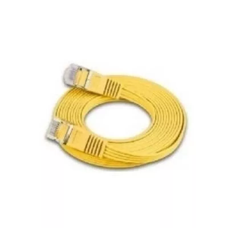 Wirewin Triotronik Cat6 U/FTP patch kábel, 20 m, RJ45 konektor samec na samec, žltý PKW-STP-SLIM-KAT6 20.0 GE