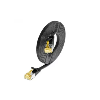Wirewin Cat6a U/FTP Slim patch kábel, RJ45, 2m, čierny PKW-STP-SLIM-K6A 2.0 SW