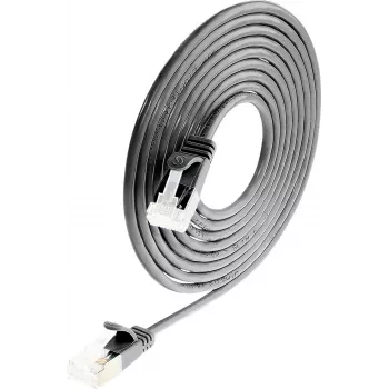 Wirewin Slim patch kábel U/FTP Cat 6a čierna 7,0 m PKW-LIGHT-STP-K6A 7.0 SW