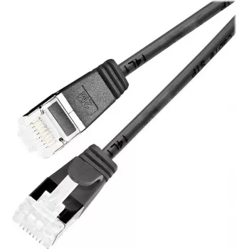 Wirewin Slim patch kábel U/FTP Cat 6a čierna 7,0 m PKW-LIGHT-STP-K6A 7.0 SW