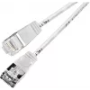 Wirewin Triotronik PKW-LIGHT-STP-K6 5.0 WS - Cat6 STP patch kábel, RJ-45 konektor samec/samec, 5m, biela