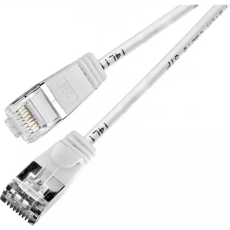 Wirewin Triotronik PKW-LIGHT-STP-K6 5.0 WS - Cat6 STP patch kábel, RJ-45 konektor samec/samec, 5m, biela