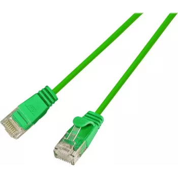 Wirewin SLIM UL6 1.5 GN - Cat.6 Slim-Light kábel, U/UTP, 1,5 m, zelená (PKW-LIGHT-K6 1.5 GN)