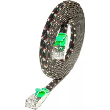 Wirewin SLIM ST6 1 GN - Cat.6 Slim-Tough kábel, F/FTP, 1,0 m, zelená PKW-TOUGH-STP-K6 1.0 GN