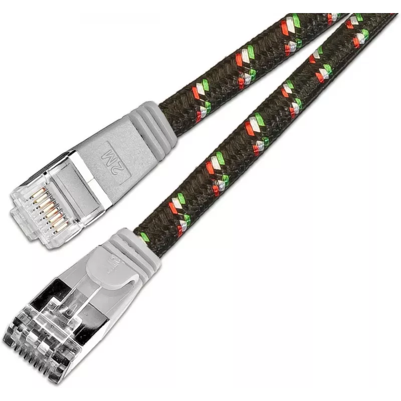 Wirewin Triotronik Cat6 U/FTP patch kábel, 3 m, RJ45, sivý PKW-TOUGH-STP-K6 3.0