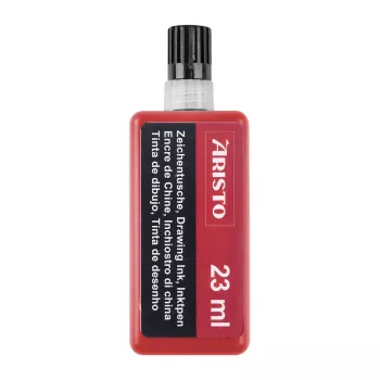 ARISTO rysovací tuš červená 23 ml, 1 fľaša (AR64803)