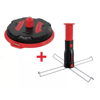 Runpotec Professional odvíjač káblov so sadou multifunkčných tŕňov 10174