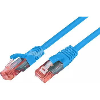 Wirewin PKW-UTP-KAT6 1.0 BL Cat6 U/UTP sieťový kábel, 1 m, modrá
