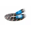 Wirewin SLIM ST6 1 BL - Cat.6 SLIM-Tough kábel, F/FTP, 1,0 m, modrý PKW-TOUGH-STP-K6 1.0 BL