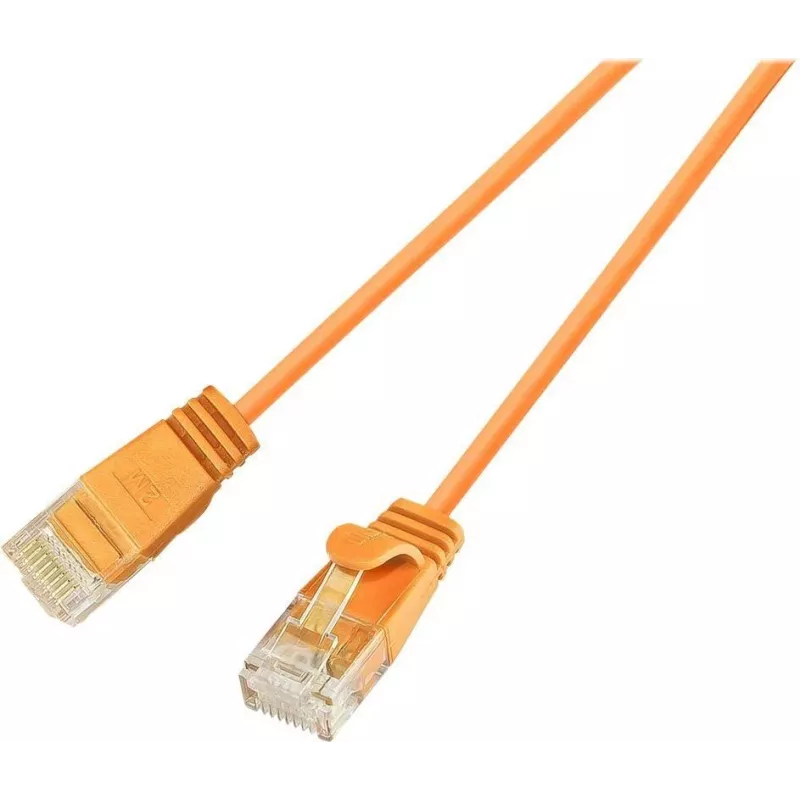 Wirewin SLIM UL6 7,5 m Cat.6 Slim-Light U/UTP patch kábel, oranžový PKW-LIGHT-K6 7.5 OR